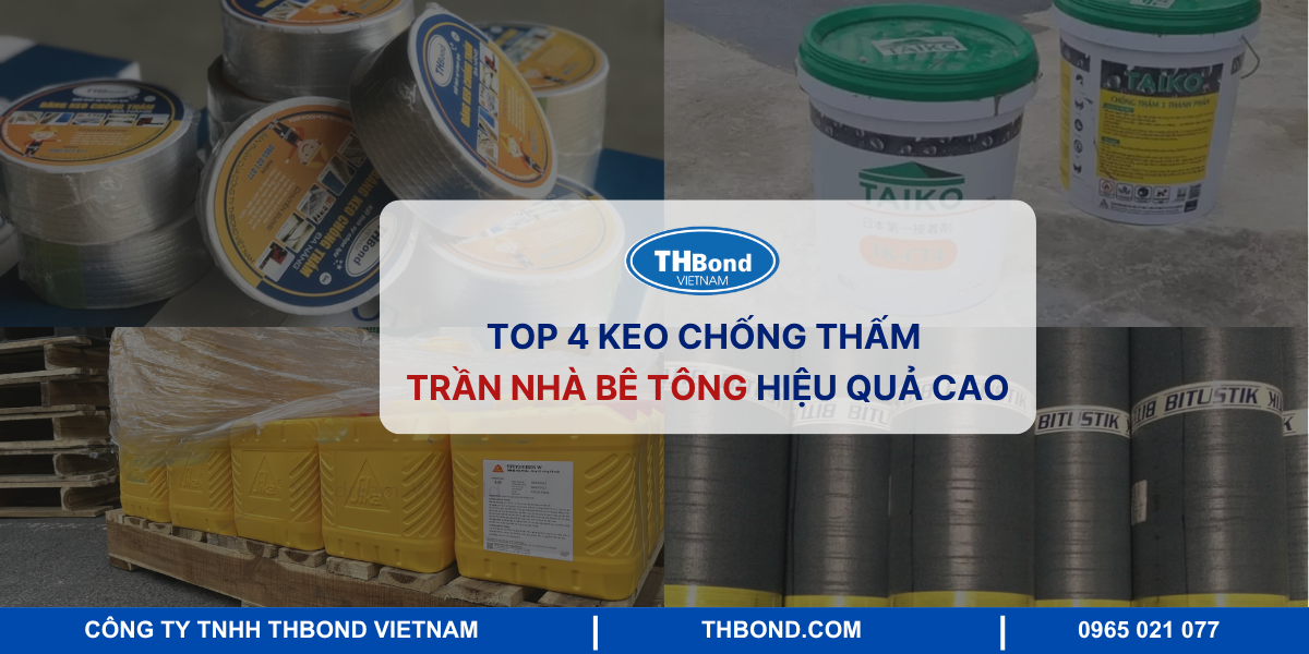 chống thấm trần nhà bê tông