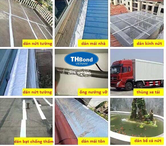 Băng keo chống thấm tại Quảng Ninh hiệu quả cao, chi phí thấp 2 Ứng dụng thực tế băng keo chống thấm tại Quảng Ninh của THbond