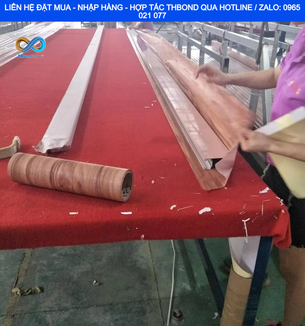 Film Vân Gỗ THBond là lựa chọn vượt trội cho doanh nghiệp sản xuất cửa và nội thất cao cấp