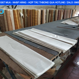 Film Vân Gỗ THBond phù hợp cho dây chuyền chuyển nhiệt công nghiệp làm cửa, tấm kim loại...