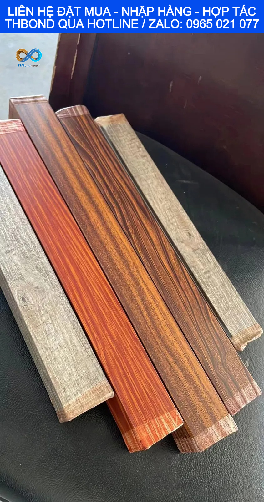 Giấy In Chuyển Nhiệt Vân Gỗ THBond cho bề mặt kim loại cao cấp, chân thực