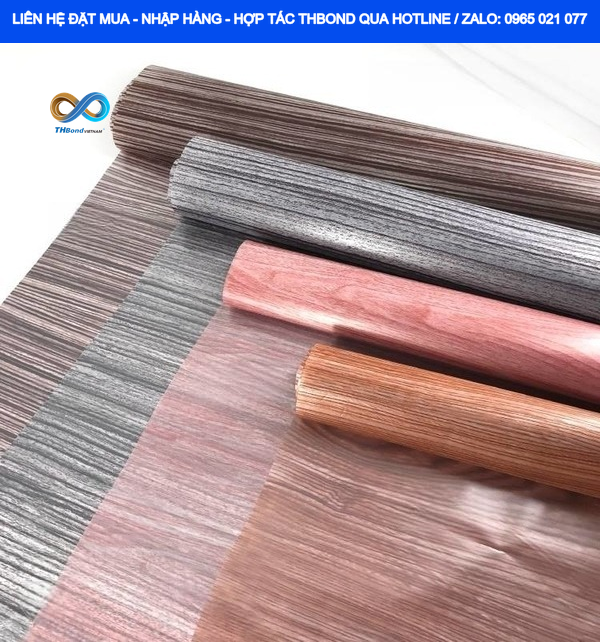 Giấy In Chuyển Nhiệt Vân Gỗ THBond được nhiều doanh nghiệp sản xuất tin dùng, ứng dụng vào sản xuất