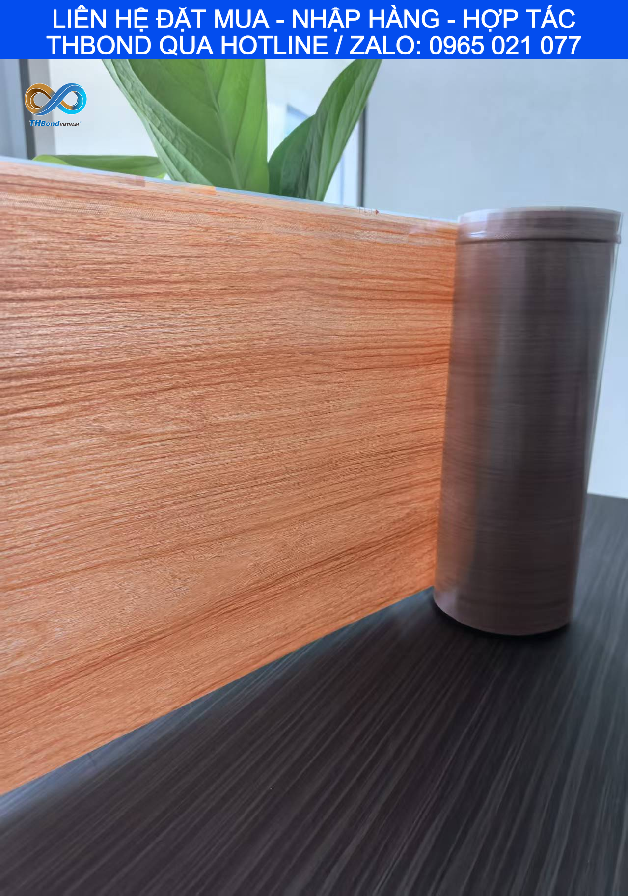 Giấy Phim Vân Gỗ THBond giúp nâng cao giá trị sản phẩm trong ngành cửa và nội thất