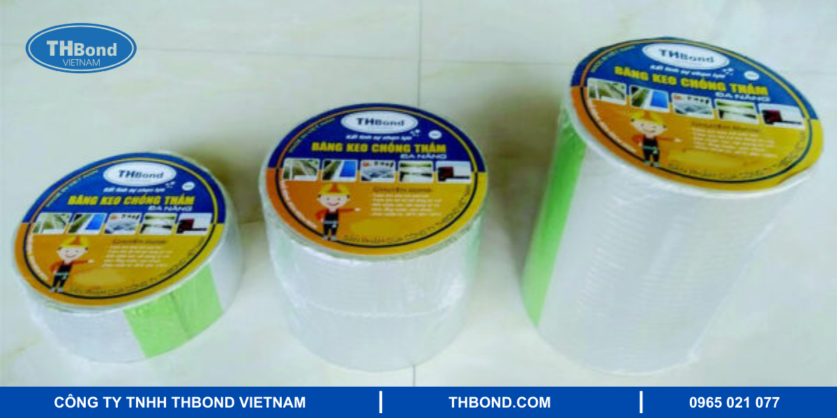 Kích thước băng keo chống thấm THbond