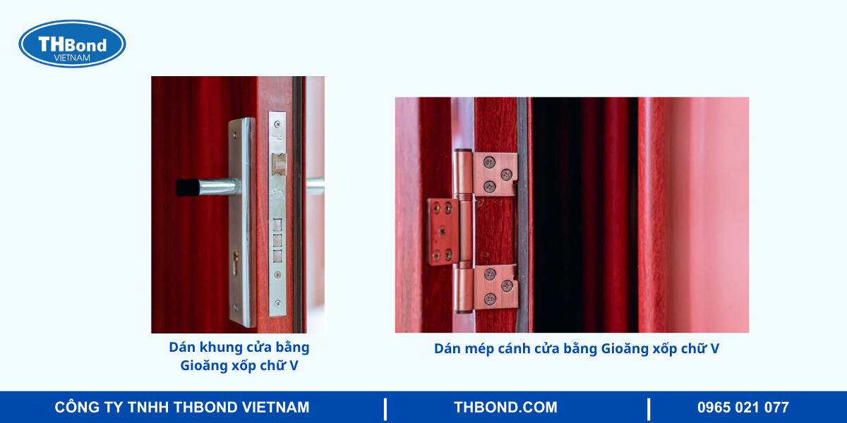 Ứng dụng gioăng xốp