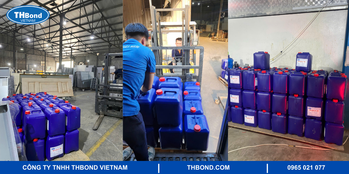 Keo chống cháy chịu nhiệt THBond được các xưởng và đại lý tin dùng