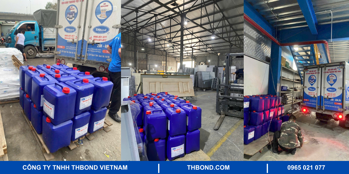 Keo chống cháy lan THBond được nhiều nhà máy sản xuất tin dùng