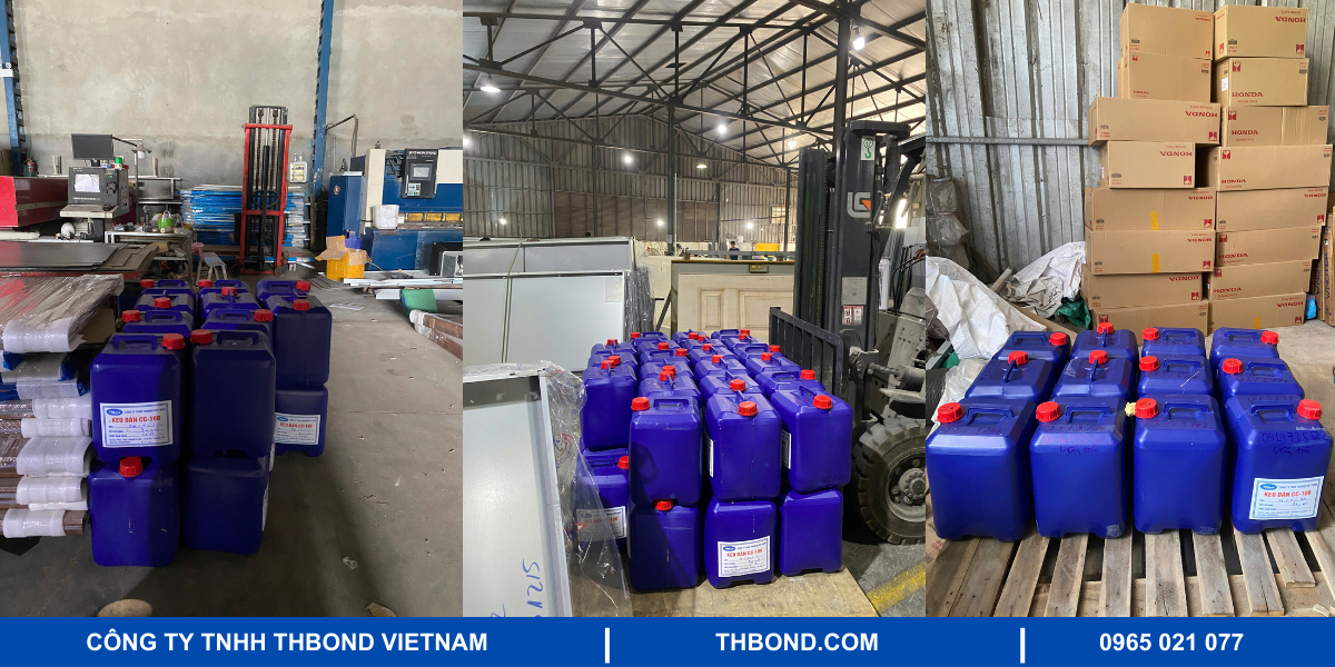 Keo chống cháy THBond được các nhà máy sản xuất và đại lý tin dùng