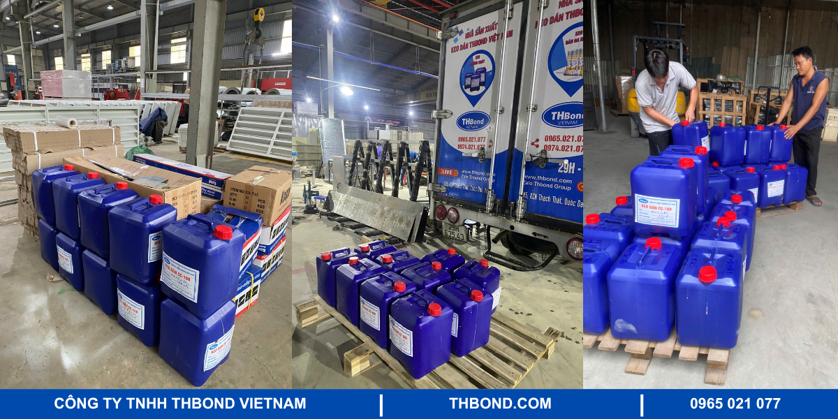 Keo chống cháy THBond được nhiều nhà sản xuất cửa gỗ công nghiệp tin dùng