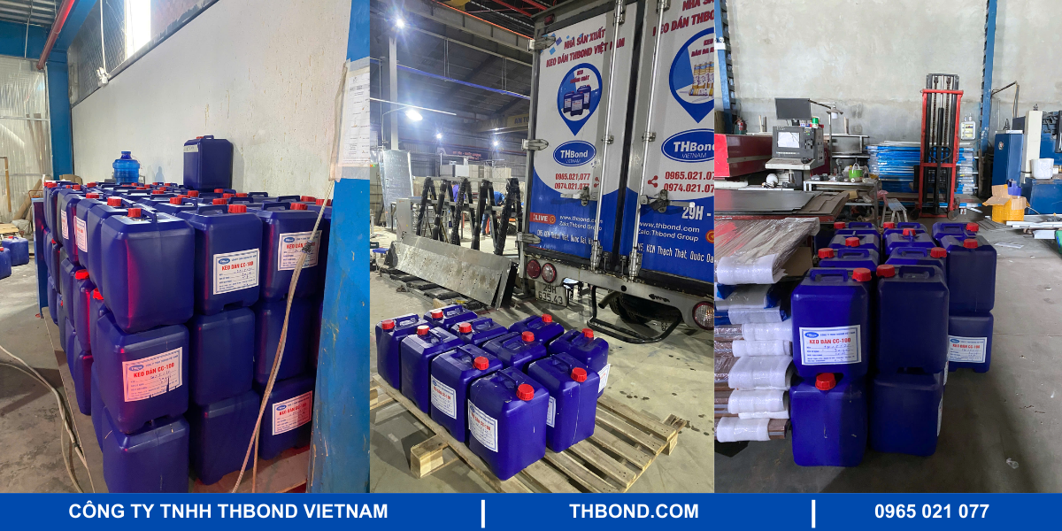Keo dán cửa chống cháy THBond được nhiều nhà máy sản xuất cửa chống cháy tin dùng
