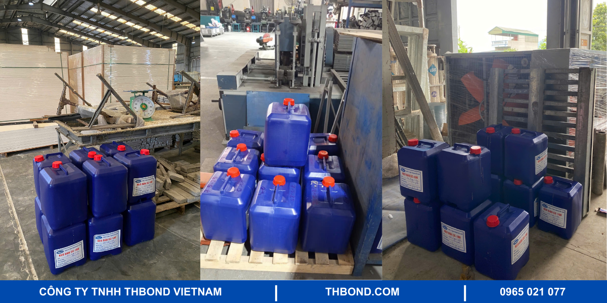 Keo chống cháy là gì? Các loại keo chống cháy 5 THBond Việt Nam giao keo chống cháy đến các xưởng sản xuất cửa chống cháy