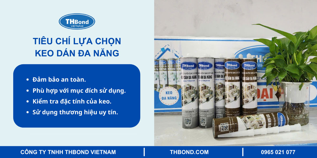 Cách lựa chọn keo dán đa năng & TOP 3 sản phẩm tốt nhất 1 Tiêu chí lựa chọn keo dán đa năng