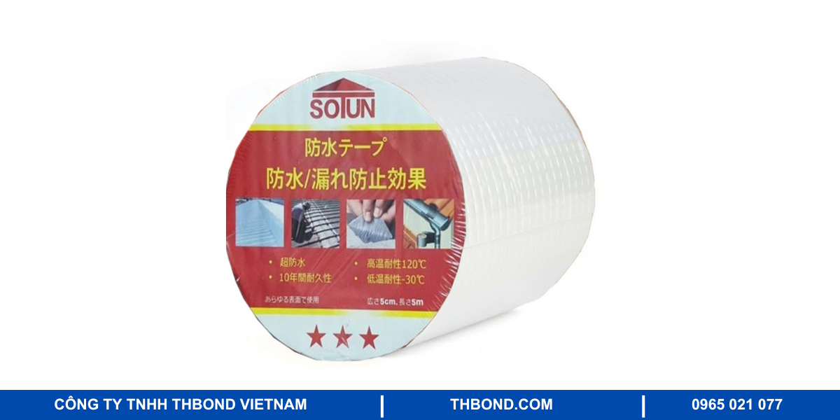 Băng keo chống thấm ngoài trời Sotun