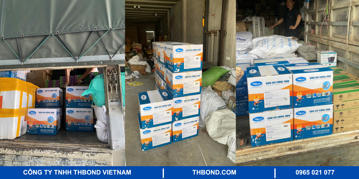 Băng keo chống thấm THBond được khách hàng tin dùng