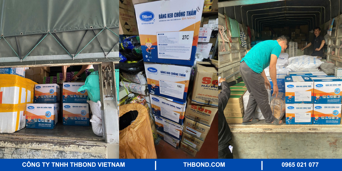 Băng keo chống thấm THBond được tin tưởng sử dụng