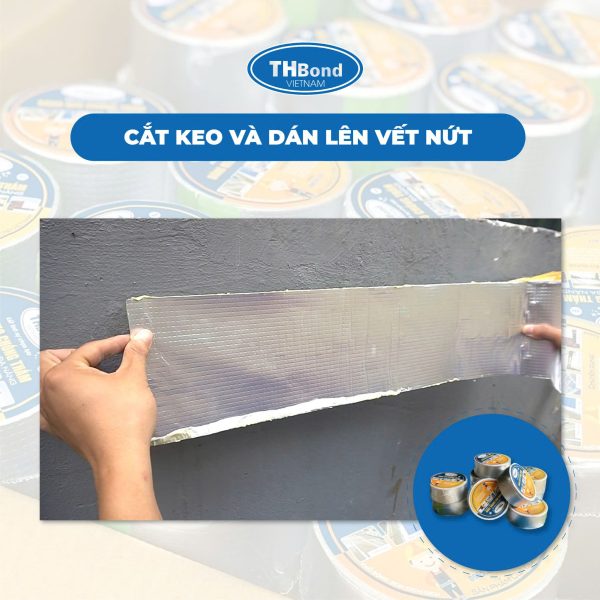 Cắt băng keo theo kích thước phù hợp