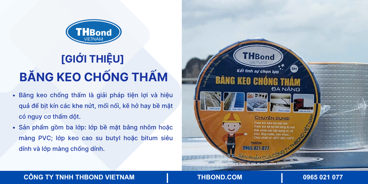 Giới thiệu băng keo chống thấm