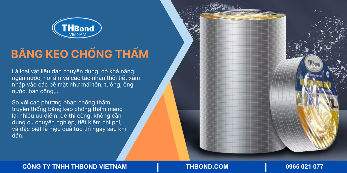 Giới thiệu về băng keo chống thấm