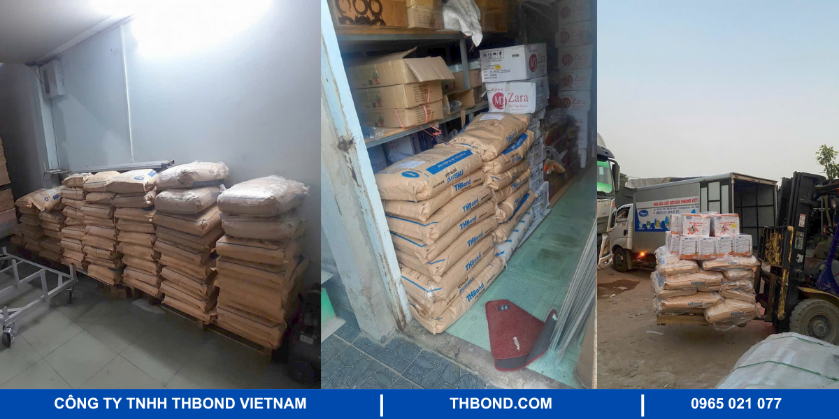 Keo hạt dán cạnh THBond được khách hàng tin dùng