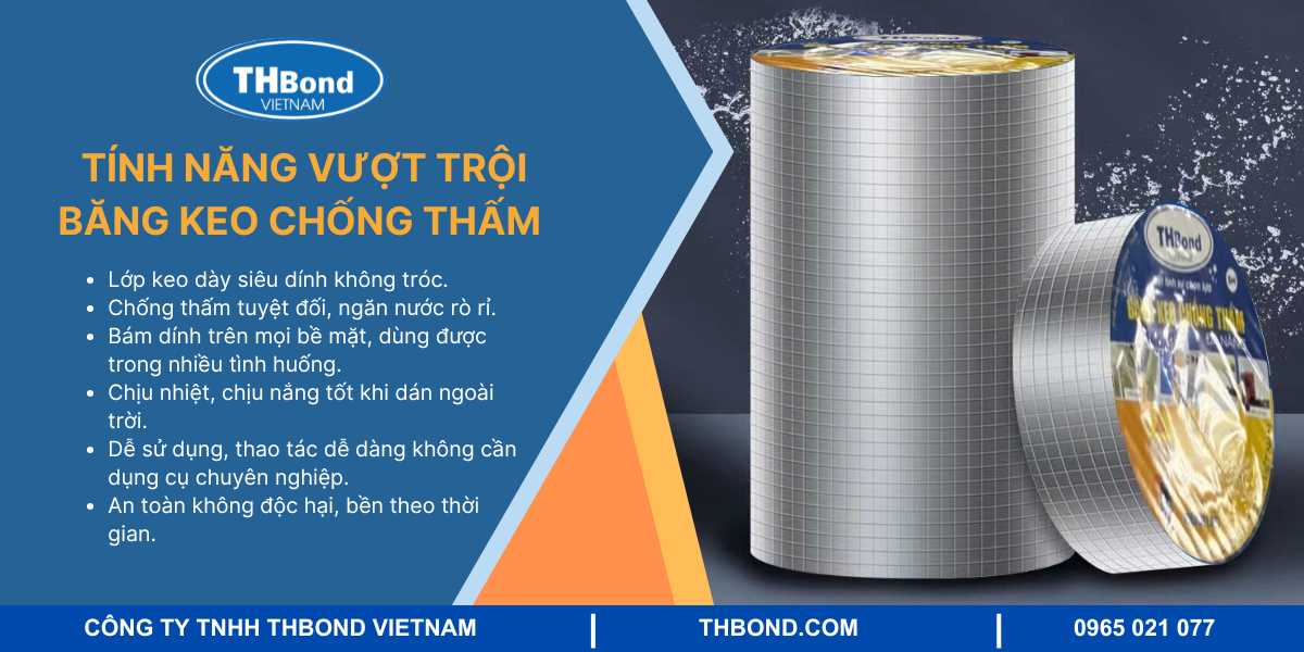 Những tính năng vượt trội của loại keo dán siêu dính chịu nước