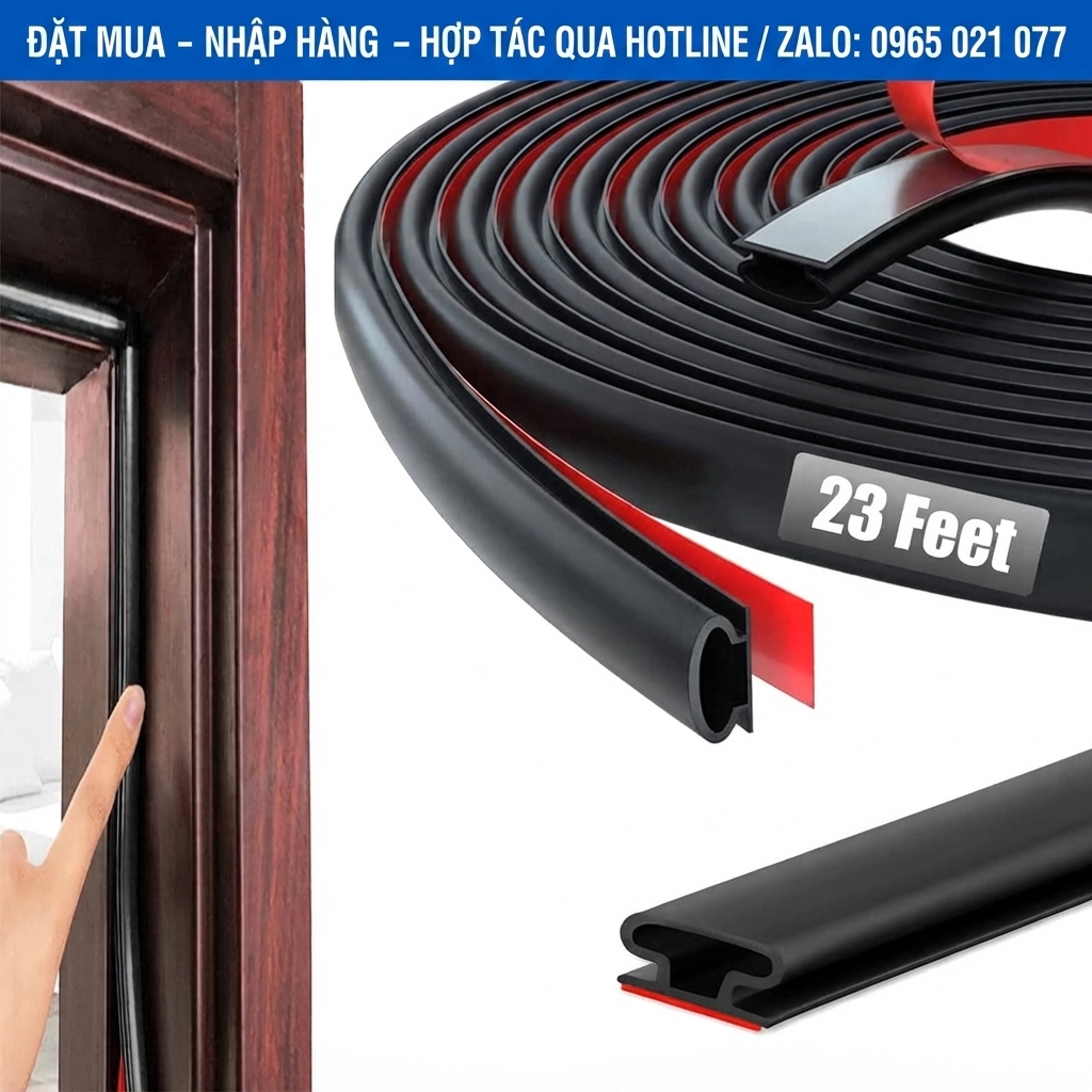 Gioăng cao su THBond giúp tăng độ kín khít cho nhiều hệ thống cửa công nghiệp