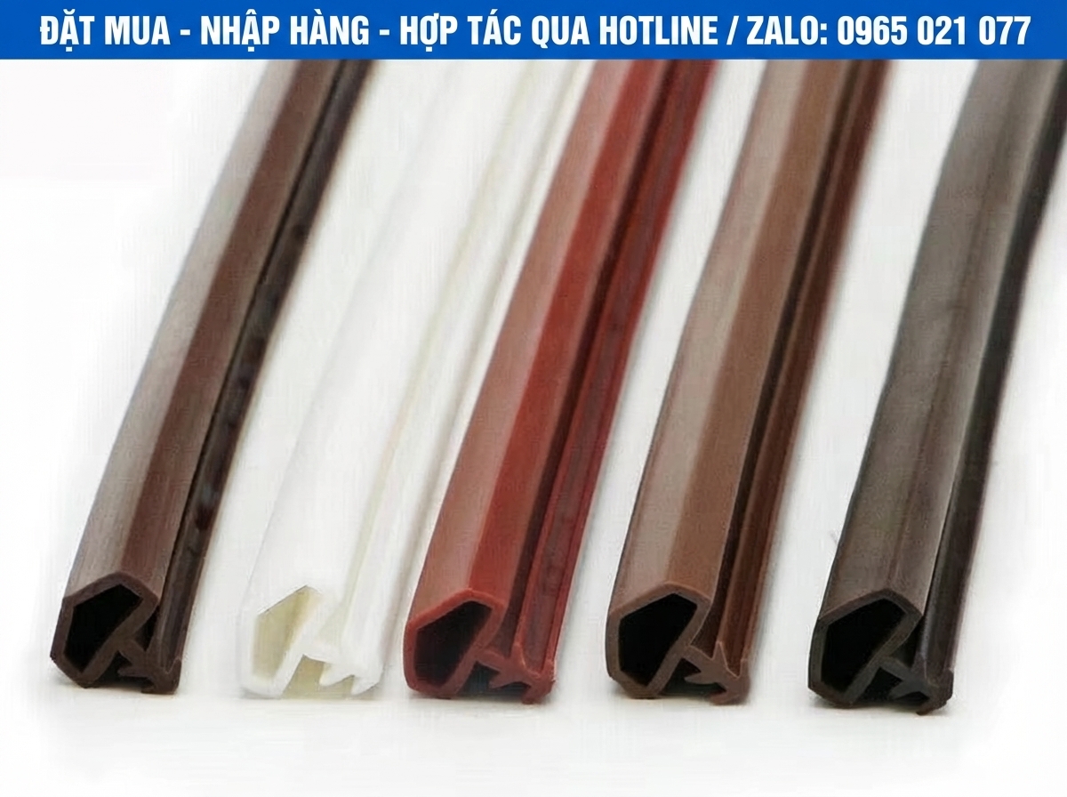 Gioăng cao su giúp giảm rung chấn cho cửa và thiết bị cơ khí