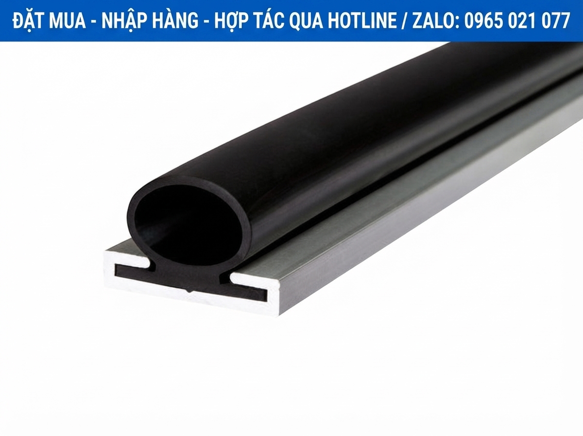 Gioăng cao su làm kín cửa nhôm kính trong các công trình dân dụng và thương mại