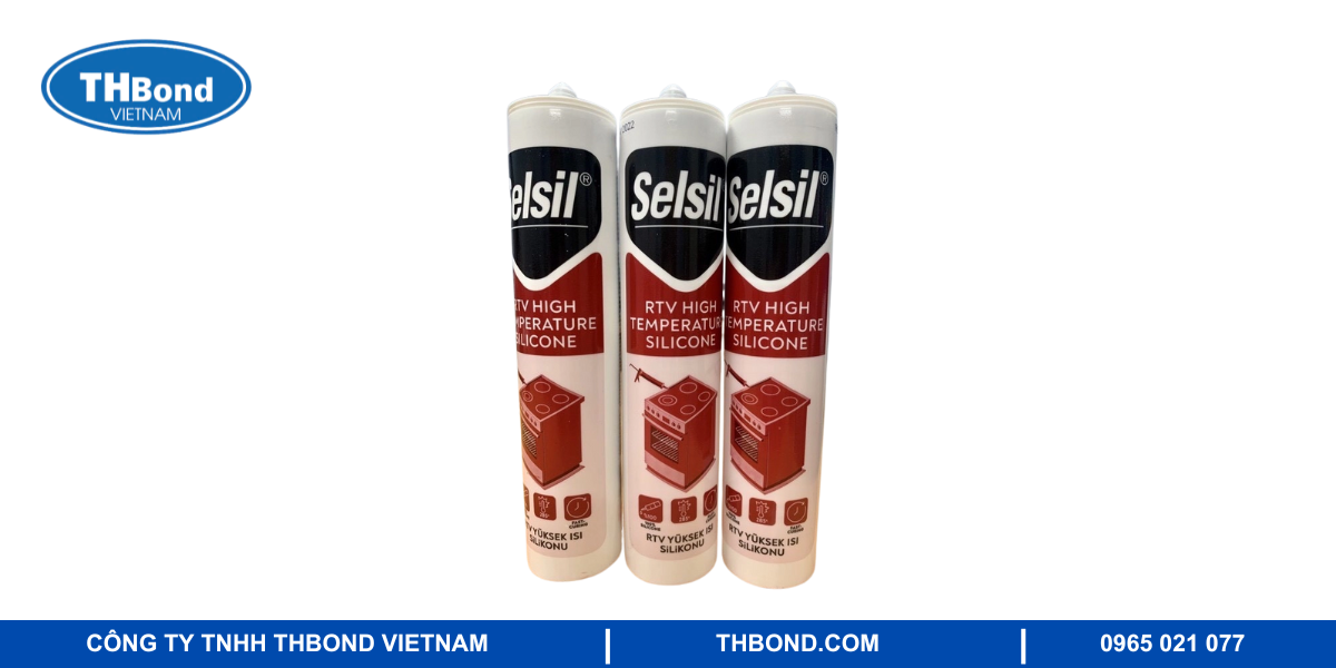 Keo chống dột mái tôn Selsil RTV