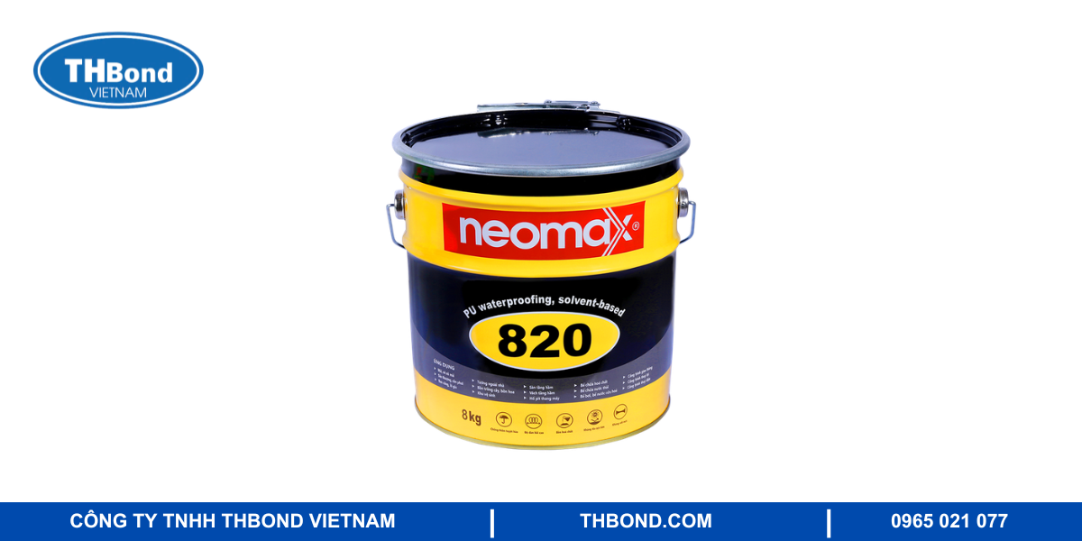 Keo chống dột mái tôn Neomax 820
