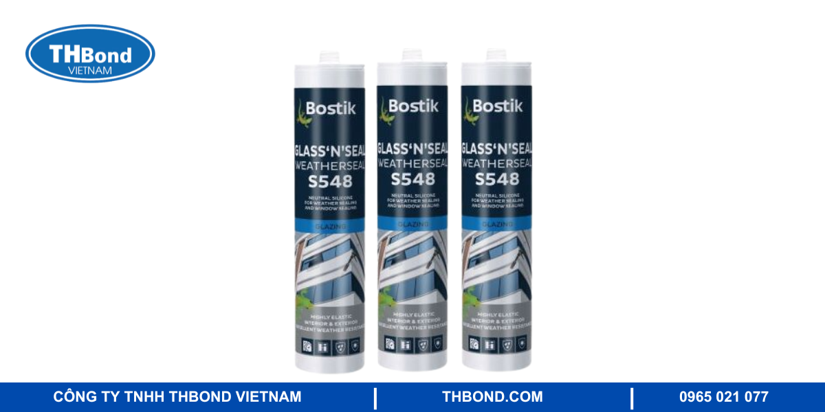 Keo chống dột silicone Bostik S548