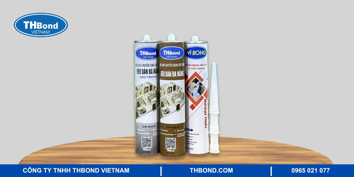 Keo dán đa năng THbond dùng để dán tấm Formex