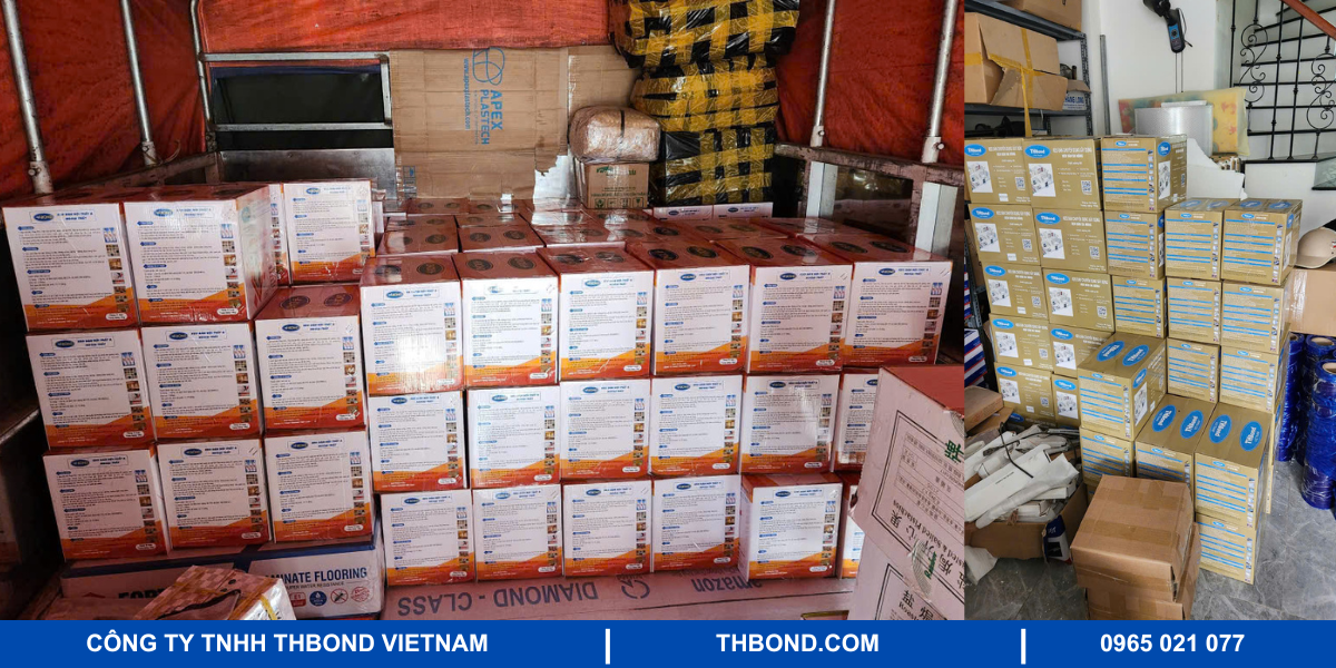 Hình ảnh giao hàng keo dán đa năng THbond