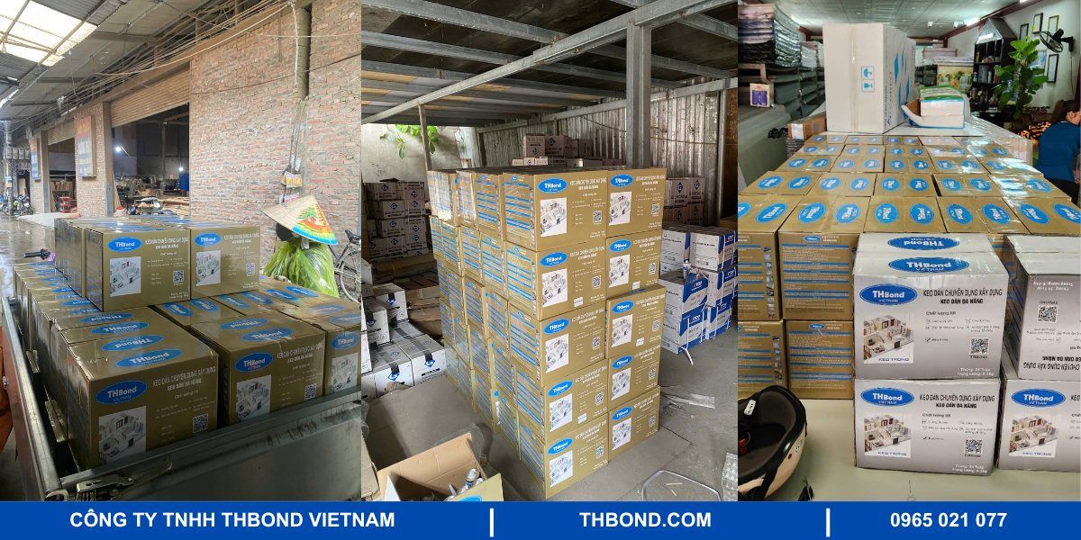 Hình ảnh giao keo của THbond