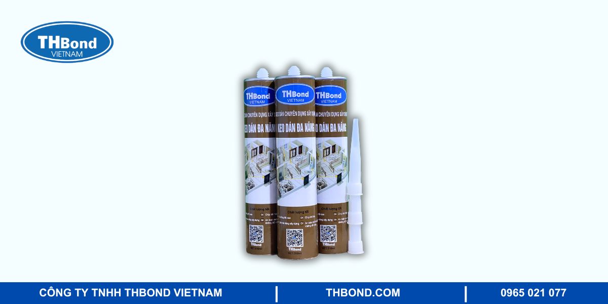 Keo đa năng THbond màu nâu