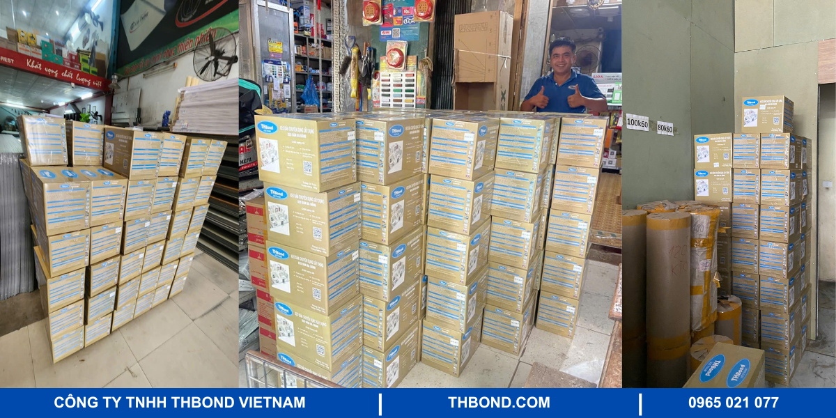 Keo dán đa năng THbond được khách hàng tin dùng