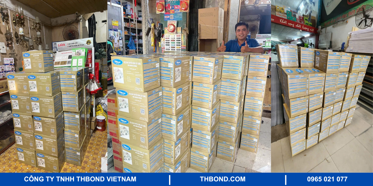 Keo dán đa năng THbond được khách hàng tin dùng