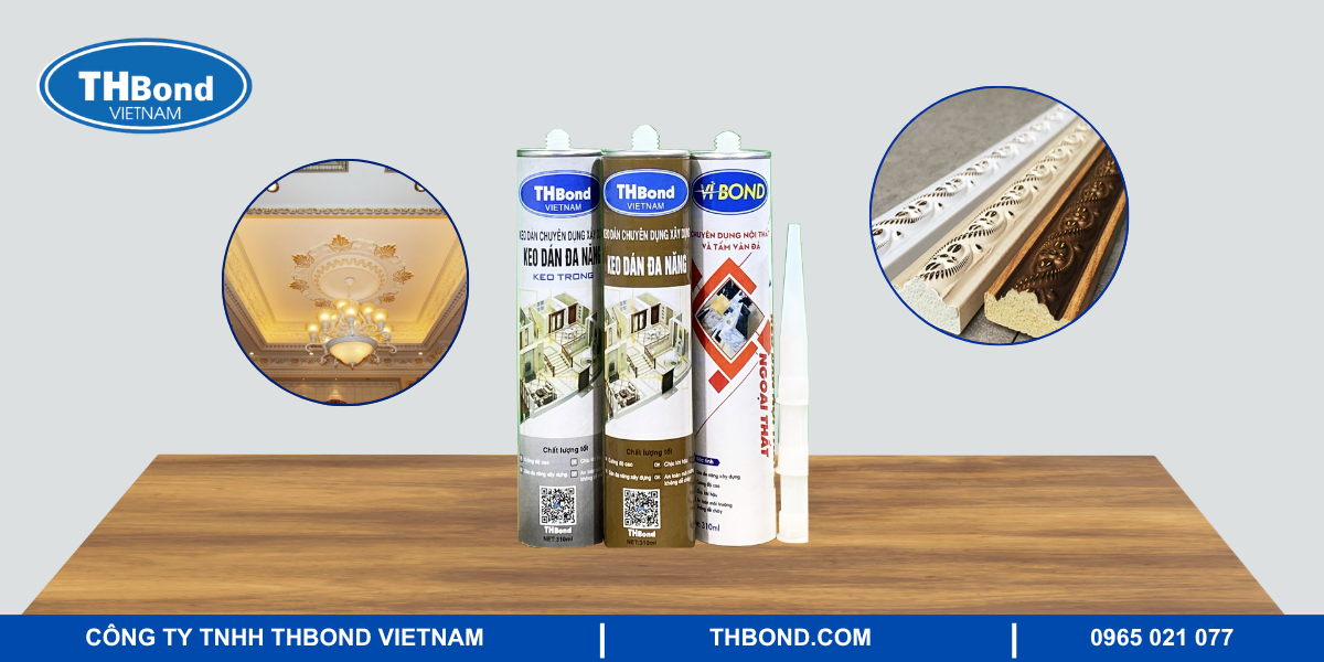 Keo dán phào chỉ THbond