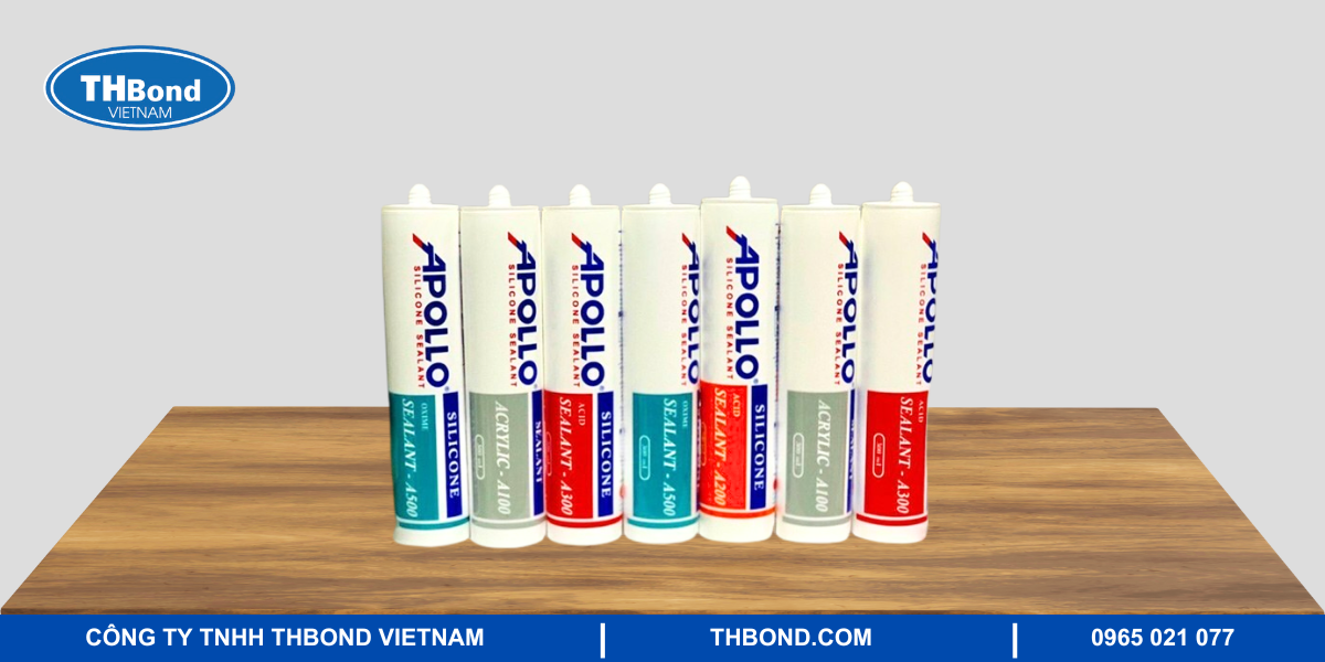 Keo silicone dán đồ vật lên tường
