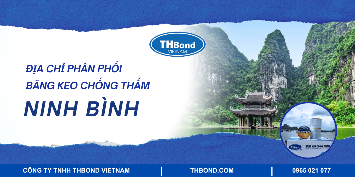 Địa chỉ phân phối băng keo chống thấm tại Ninh Bình