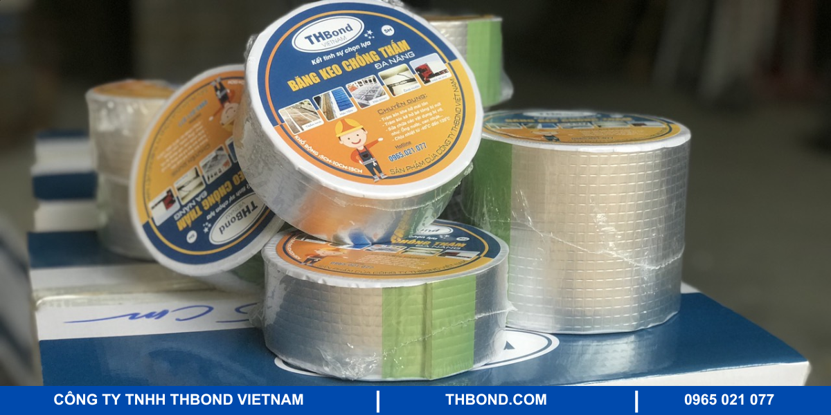 Băng keo dán bạt, chống thấm siêu dính THbond