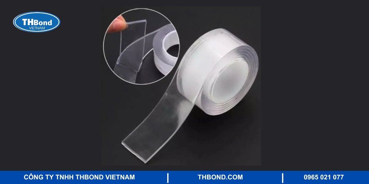 Băng keo dán bạt trong suốt