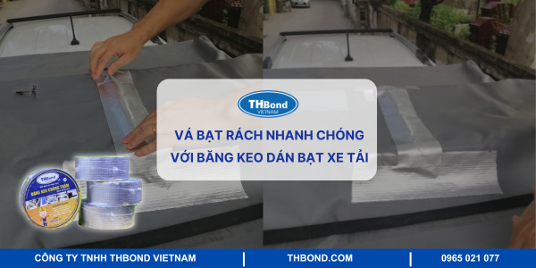 Băng keo dán bạt xe tải