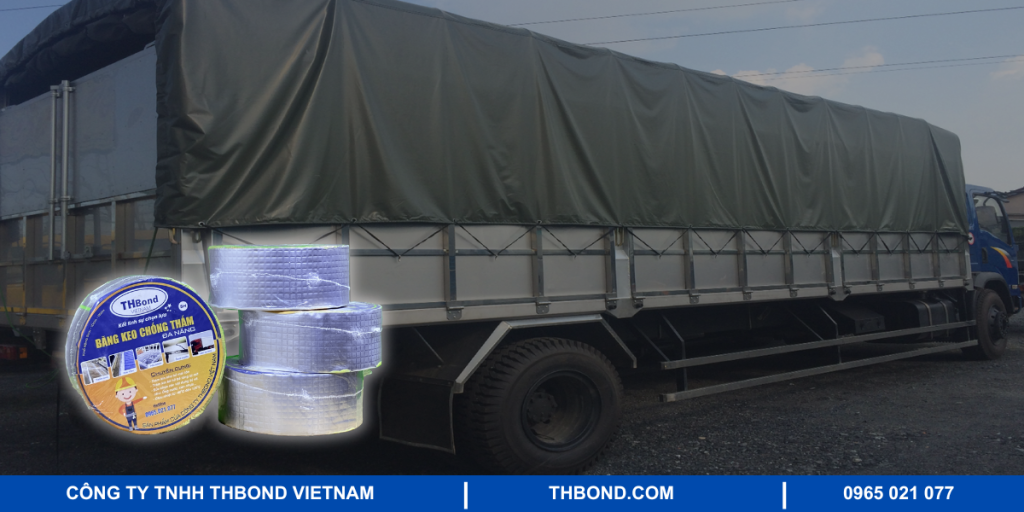 Vá Bạt Rách Nhanh Chóng Với Băng Keo Dán Bạt Xe Tải - Thbond