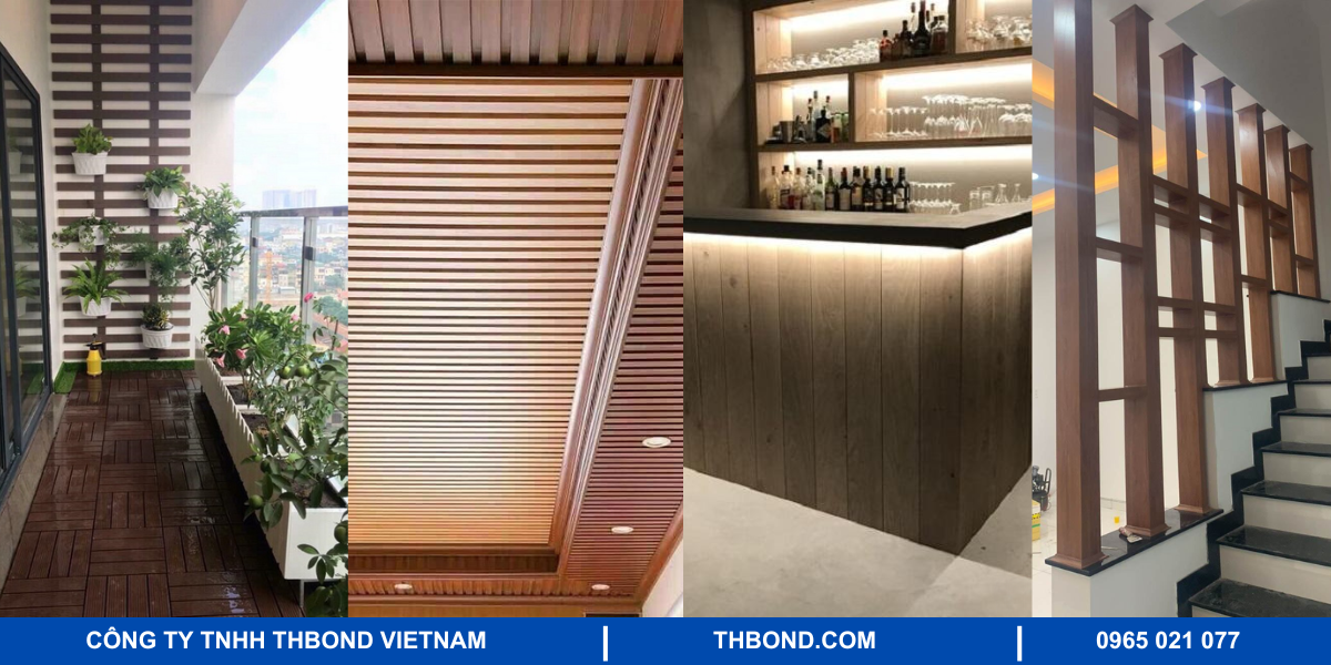 Ứng dụng của gỗ nhựa
