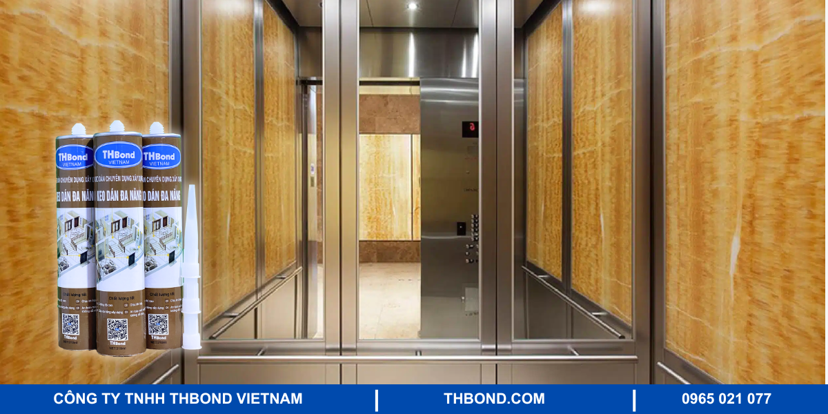 Keo dùng trong thang máy có độc hại không?