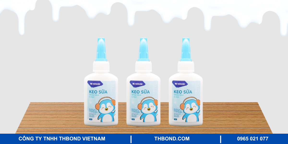 Keo sữa Thiên Long – An toàn, giá rẻ cho học sinh và văn phòng