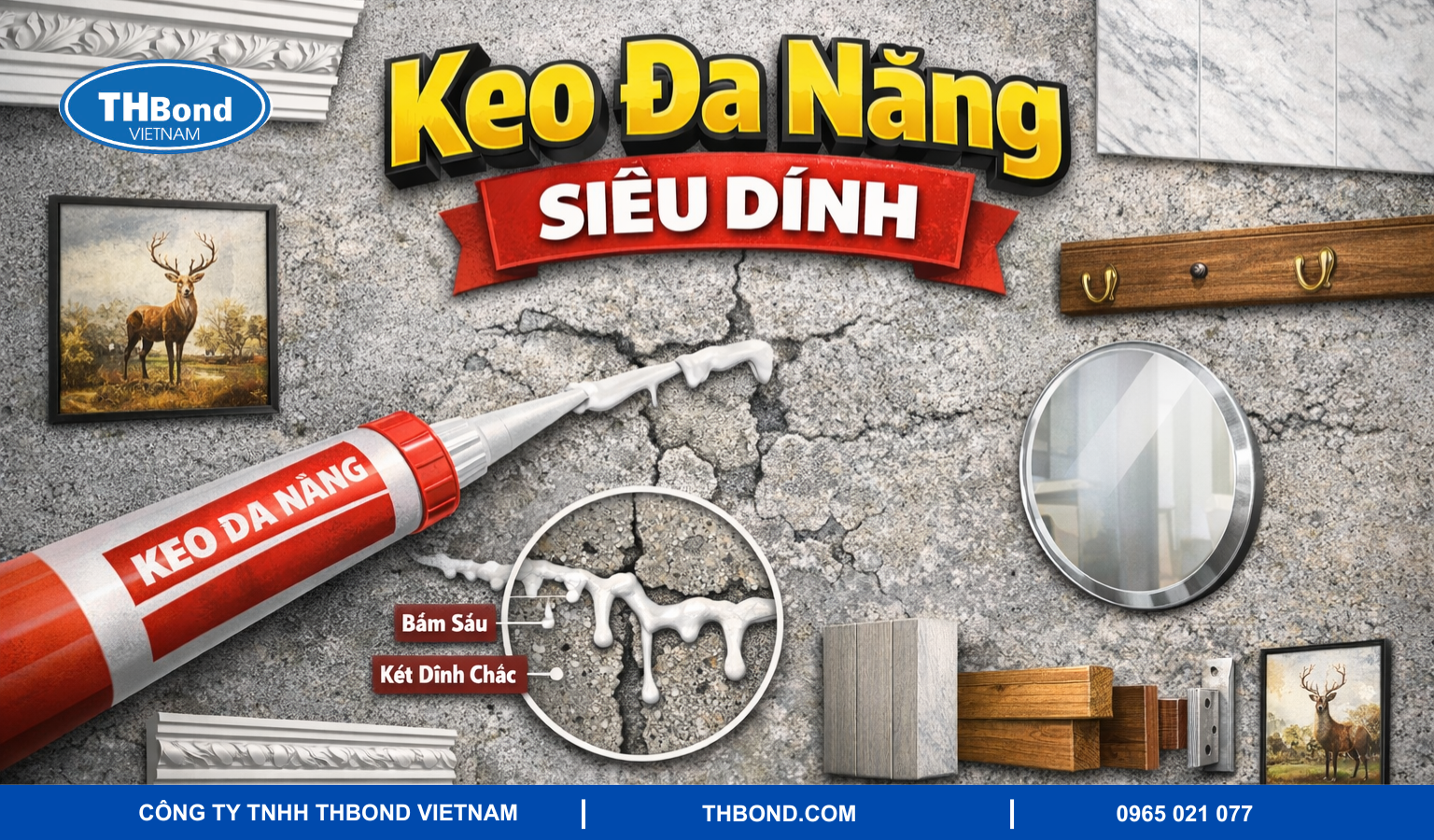 Keo đa năng siêu dính