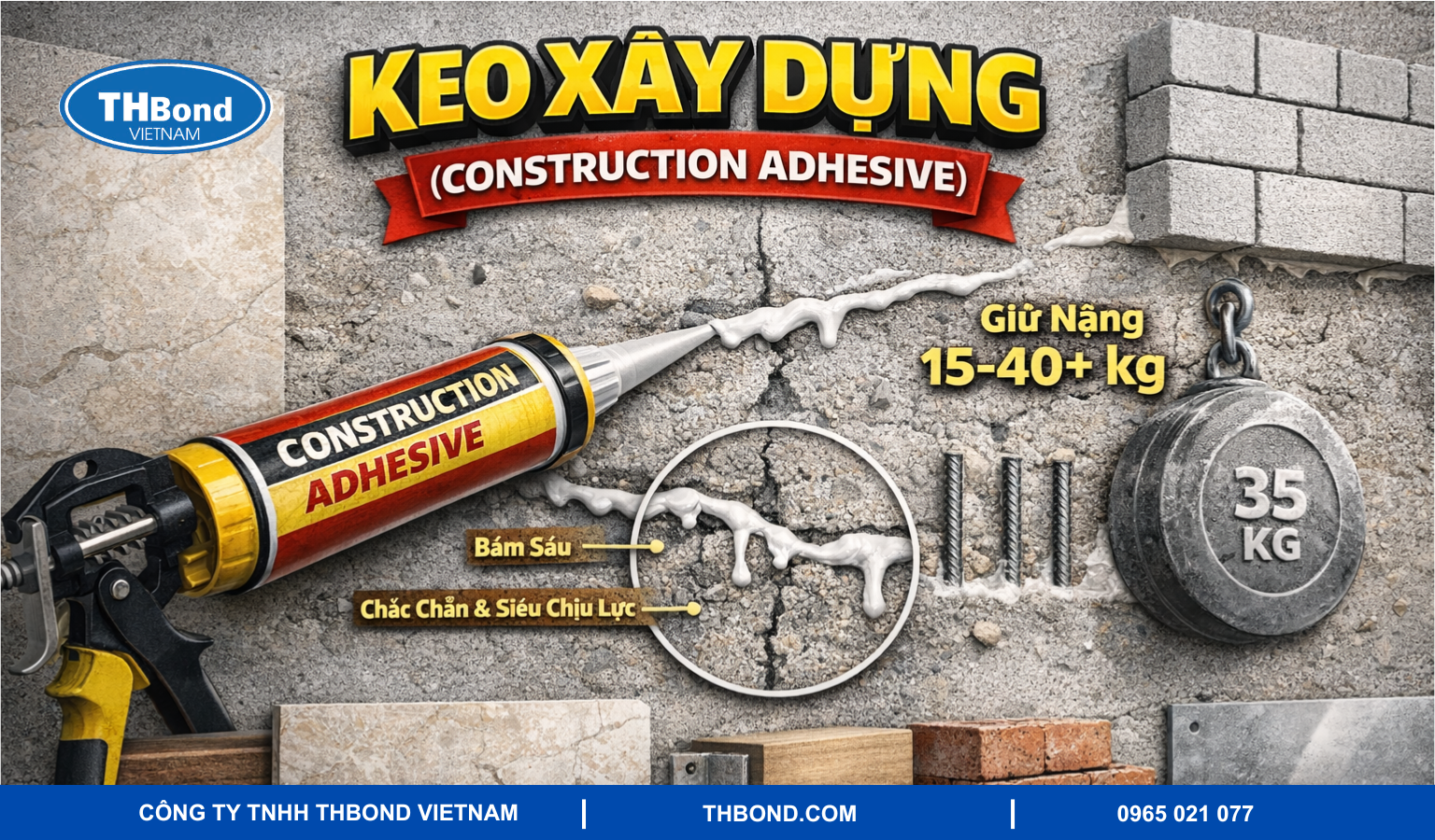 Keo xây dựng (Construction Adhesive)