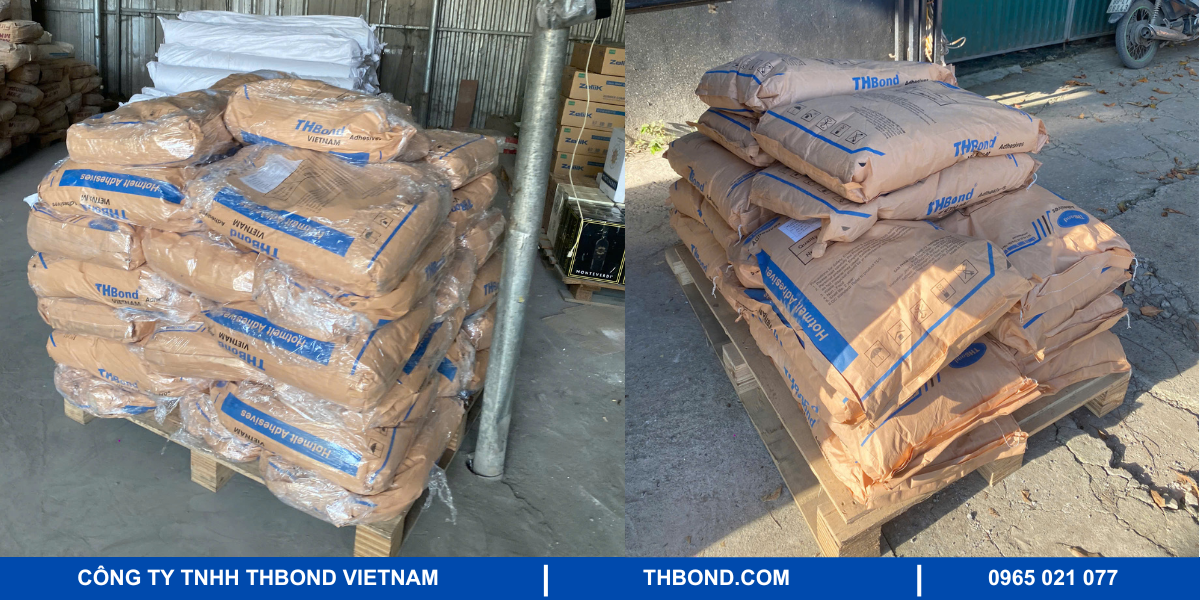 Keo hạt dán cạnh tại THbond được khách hàng tin dùng