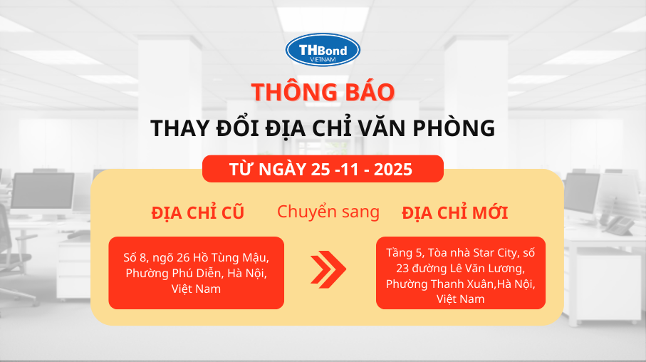 THbond thông báo thay đổi địa chỉ văn phòng